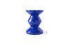 Miniature Dark blue Zig zag fiberglass stool 11