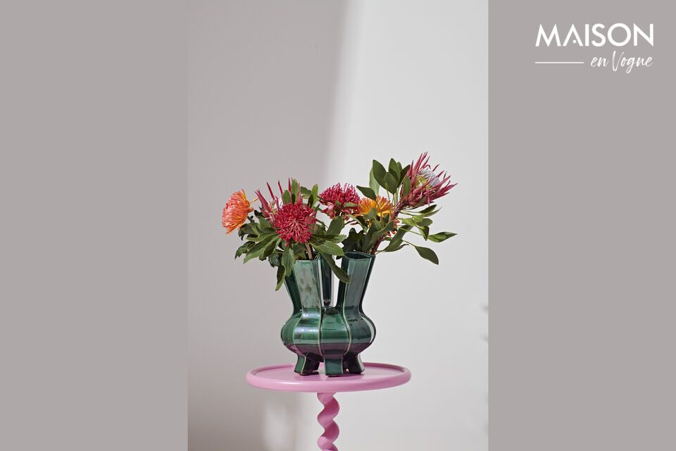 Offer refined, historic elegance with this vase.