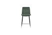 Miniature Dark green fabric counter chair Lionel 3