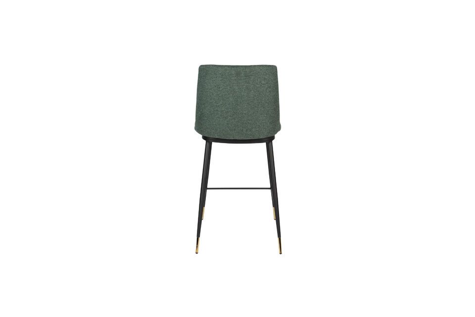 Dark green fabric counter chair Lionel - 4