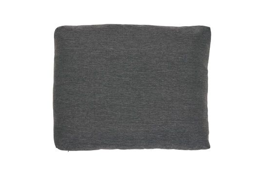 Dark green Fine fabric cushion Clipped