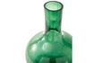 Miniature Dark green glass vase h50cm Cracked 7