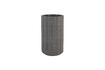 Miniature Dark grey concrete vase 26 cm Fajen 1