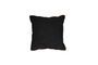 Miniature Dark grey cotton cushion Opposites Clipped