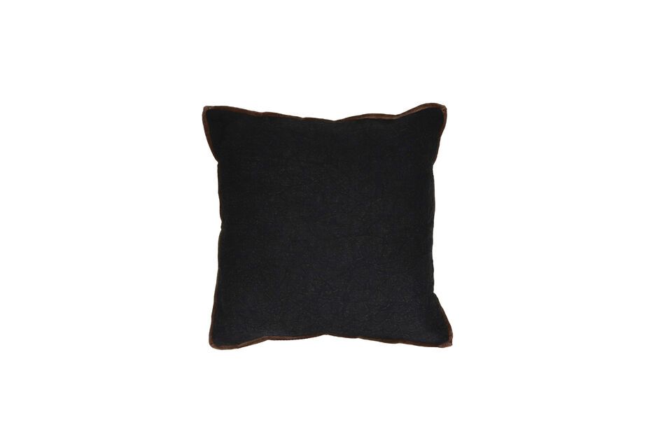 Dark grey cotton cushion Opposites Pomax