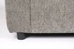 Miniature Dark grey fabric 3-seater sofa Sense 2