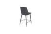 Miniature Dark grey fabric bar chair Lionel 8