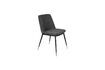 Miniature Dark grey fabric chair Lionel 1