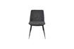 Miniature Dark grey fabric chair Lionel 5