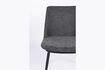 Miniature Dark grey fabric chair Lionel 11