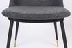 Miniature Dark grey fabric chair Lionel 4