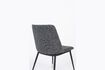 Miniature Dark grey fabric chair Lionel 9