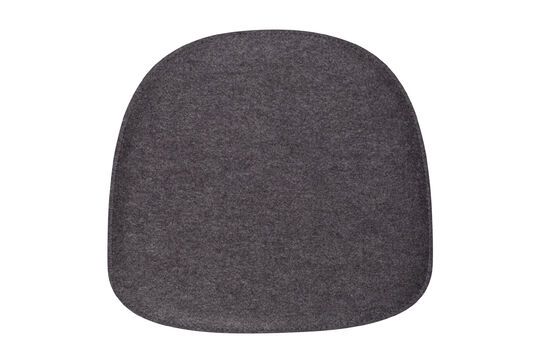 Dark grey fabric cushion Albert Kuip Clipped