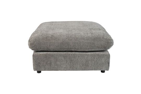 Dark grey fabric footrest Sense Clipped