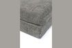 Miniature Dark grey fabric footrest Sense 5