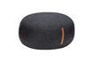 Miniature Dark grey fabric pouf Mochi 1