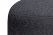 Miniature Dark grey fabric pouf Mochi 5