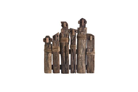 Dark Monkeys recycled wood wall decoration Clipped