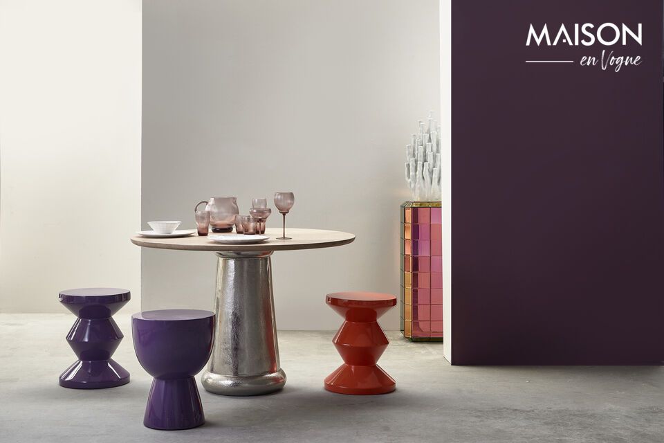 Looking for a bold splash of color and exceptional versatility for your interior? The Dark Purple