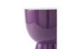 Miniature Dark purple fiberglass Tip tap stool 10