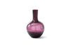 Miniature Dark purple glass vase h50cm Cracked 5