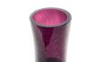 Miniature Dark purple glass vase h50cm Cracked 9