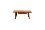 Miniature Dark wood coffee table District Clipped