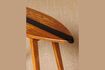 Miniature Dark wood console Surf 7