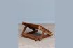 Miniature Dark wood headrest Head 2