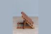 Miniature Dark wood headrest Head 6