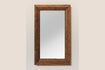 Miniature Dark wood mirror Asturias 1