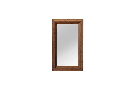 Dark wood mirror Asturias Clipped