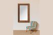 Miniature Dark wood mirror Asturias 2