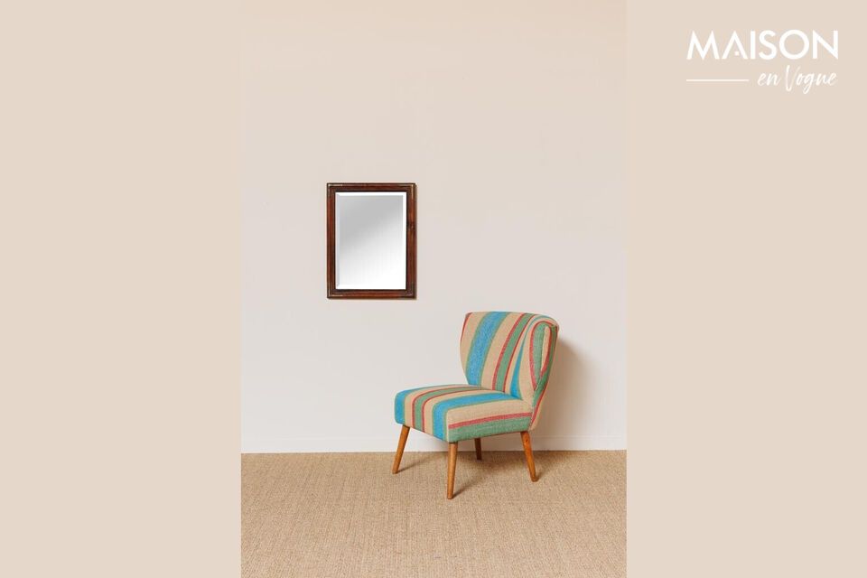 Discover timeless elegance with our mango wood mirror