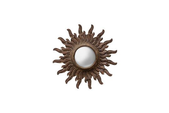 Dark wood mirror Brune Clipped