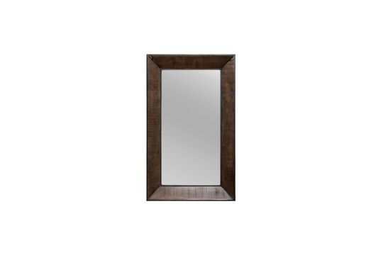 Dark wood mirror Durbuy Clipped