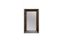 Miniature Dark wood mirror Durbuy Clipped