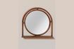 Miniature Dark wood mirror Jajarta 2