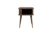 Miniature Dark wood side table Barbier 2