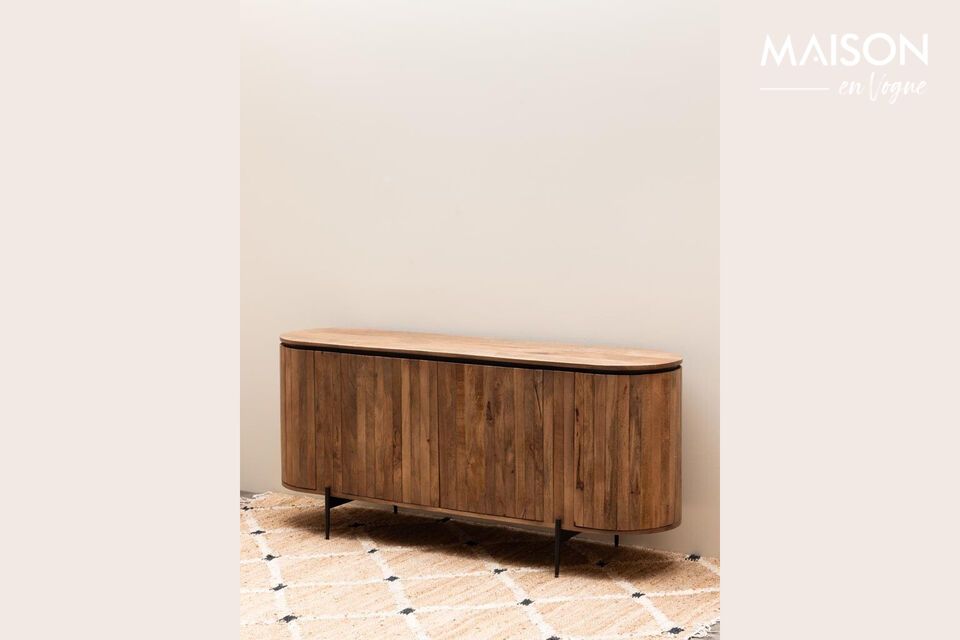 Dark wood sideboard Doors Chehoma