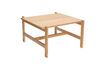 Miniature Dash light wood coffee table 2