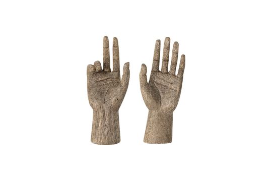 Decorative hands in mango tree Teis