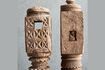 Miniature Decorative object in light wood Lega 3