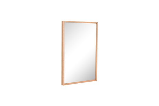 Depth light oak mirror Clipped