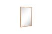 Miniature Depth light oak mirror 1