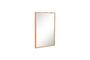 Miniature Depth light oak mirror Clipped