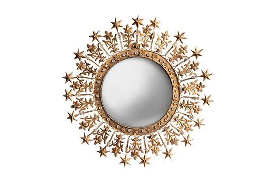 D'Étoiles gold metal mirror Clipped