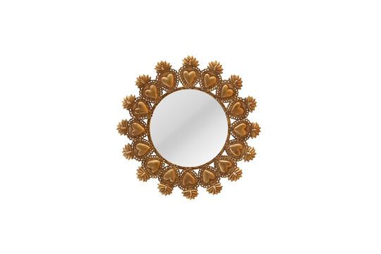 D'Ex-Voto gold metal mirror Clipped