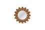 Miniature D'Ex-Voto gold metal mirror Clipped