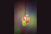 Miniature Diamond multicolored iron suspension lamp 4